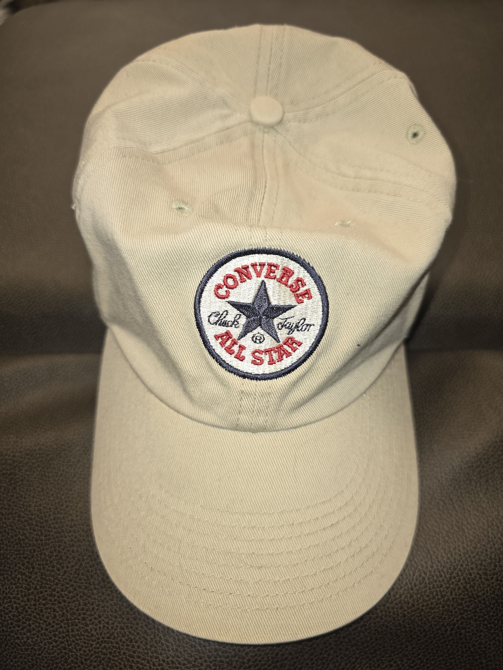 Converse Beige Dad Hat with All Star Patch